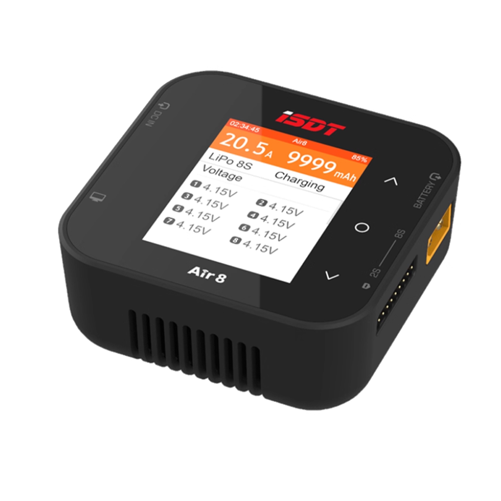 Isdt Air8 8S Lipo Charger - เครื่องชาร์จแบตเตอรี่แบบบาลานซ์ ISDT Air8 Lipo รุ่นใหม่ 20A