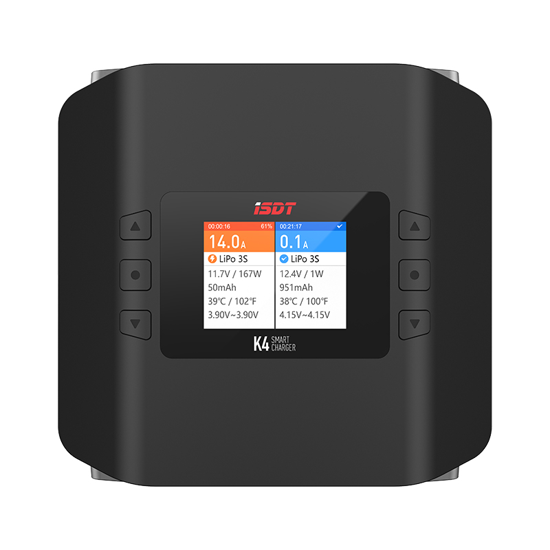 Isdt K4 Dual Lipo Charger - เครื่องชาร์จและดิสชาร์จแบตเตอรี่ LiPo รุ่น ISDT K4 Dual