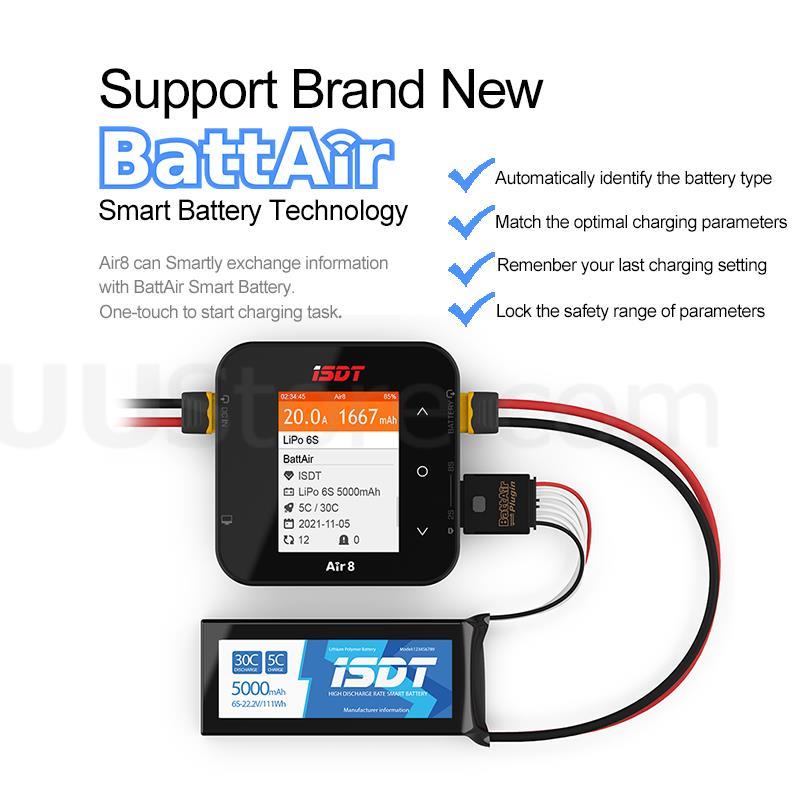ใหม่ ISDT Air8 Lipo power Bala - Isdt Air8 8S Lipo Charger บทวิจารณ์และราคา