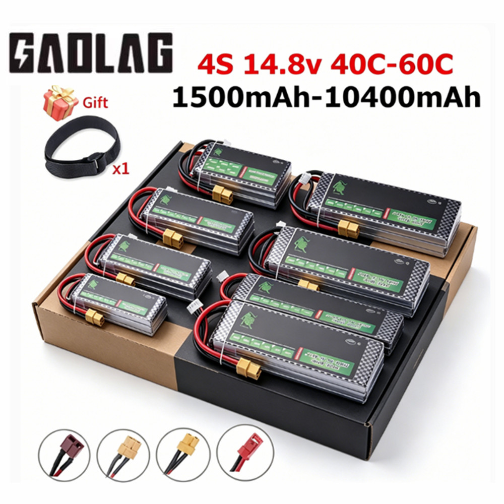 แบตเตอรี่ลิเธียมโพลิเมอร์ 4s 1 - 4S Lipo Battery 14.8V 6000Mah บทวิจารณ์และราคา