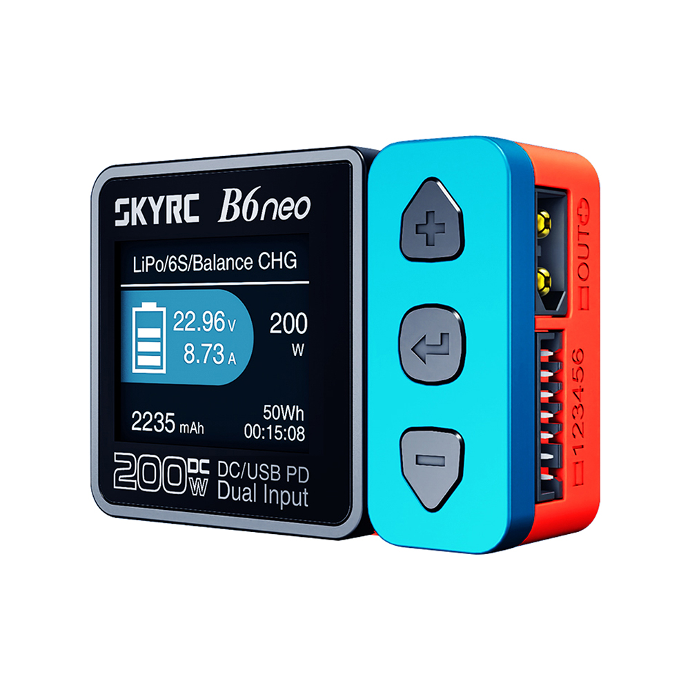เครื่องชาร์จแบตเตอรี่ SkyRC B6 - Skyrc B6 Neo Smart Charger บทวิจารณ์และราคา