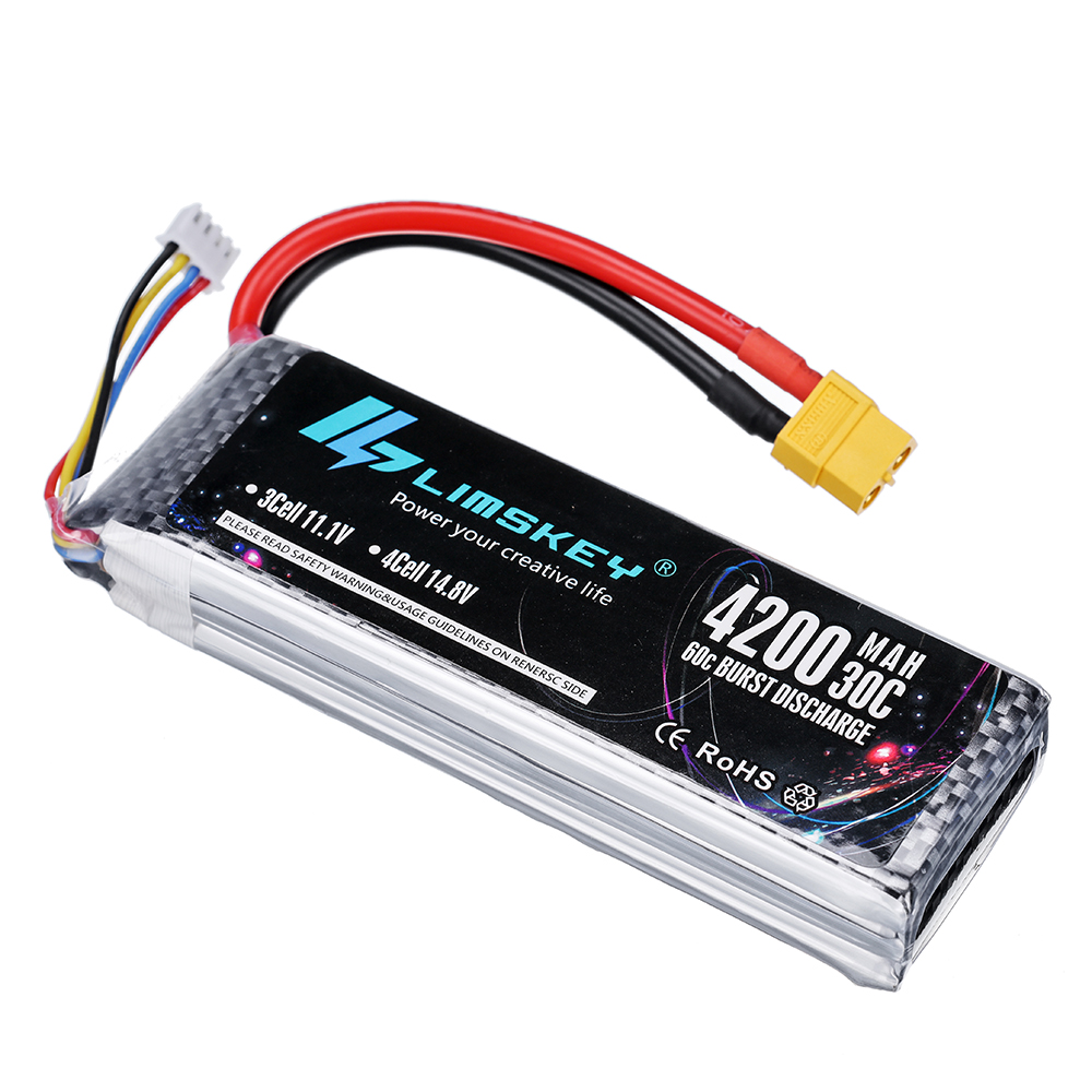 แบตเตอรี่ลิโพ 2S 3S 4S 7.4V 11 - 4S Lipo Battery 14.8V 6000Mah บทวิจารณ์และราคา